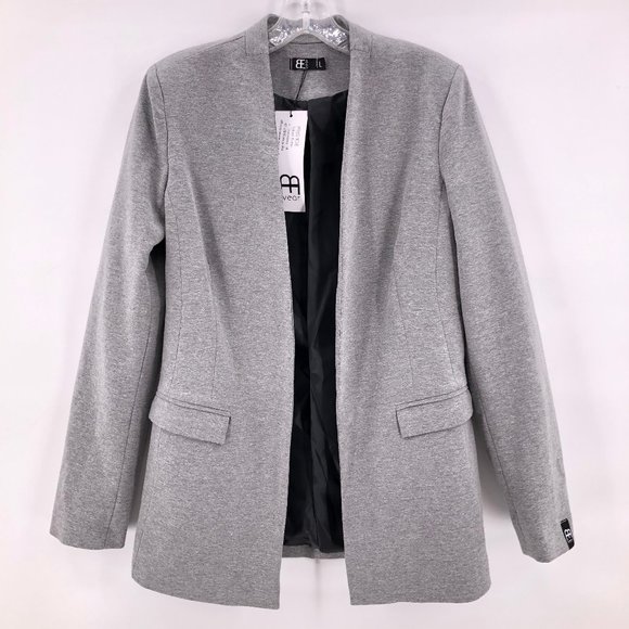 NWT-Bewear grey knit blazer - Picture 1 of 5